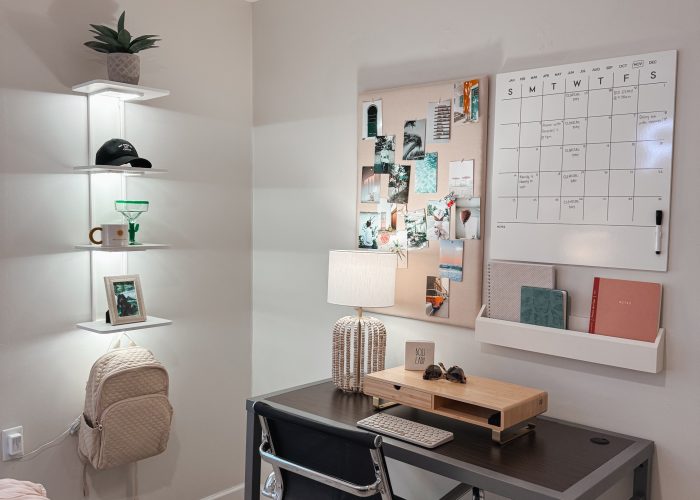 2x2 bed desk space at the reserve